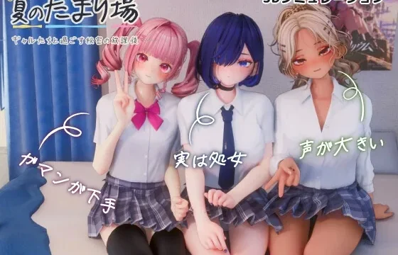 夏のたまり場 - ギャルたちと過ごす秘密の放課後 - のパッケージ画像